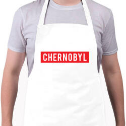 printfashion Chernobyl - Kötény - Fehér (4906322)