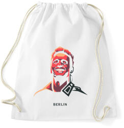 printfashion Money Heist - Berlin - Sportzsák, Tornazsák - Fehér (4272028)
