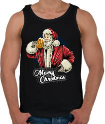 printfashion mikulás - Férfi atléta - Fekete (14981086)