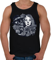 printfashion Chicano tetoválás - Férfi atléta - Fekete (4991596)