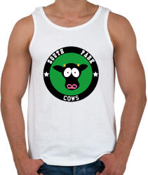 printfashion south park cows - Férfi atléta - Fehér (15120436)