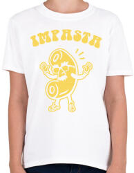 printfashion Impasta - Gyerek póló - Fehér (11704066)