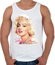 printfashion marilyn-monroe - Férfi atléta - Fehér (4178910)