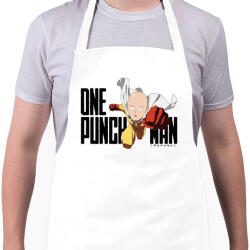 printfashion One Punch Man - Kötény - Fehér (4912512)