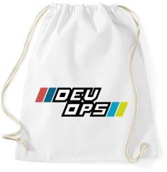 printfashion DEVOPS - Sportzsák, Tornazsák - Fehér (3919617)