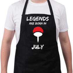 printfashion Naruto szülinap - Július - Kötény - Fekete (4935154)