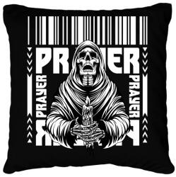 printfashion Prayer - Párnahuzat, Díszpárnahuzat - Fekete (16741871)