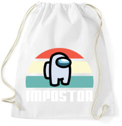 printfashion Retro Impostor - Sportzsák, Tornazsák - Fehér (4065633)