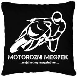 printfashion MOTOROZNI MEGYEK - Párnahuzat, Díszpárnahuzat - Fekete (5020499)