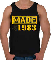printfashion 1983 - Férfi atléta - Fekete (12803010)
