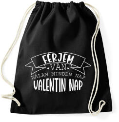 printfashion Férjem van - Sportzsák, Tornazsák - Fekete (11643078)