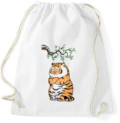 printfashion morcos tigris - Sportzsák, Tornazsák - Fehér (5335954)