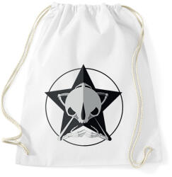 printfashion Koponya - Sportzsák, Tornazsák - Fehér (2251912)