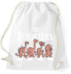 printfashion Dínók a zebrán - Sportzsák, Tornazsák - Fehér (14751109)