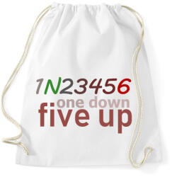 printfashion one down - Sportzsák, Tornazsák - Fehér (2922596)