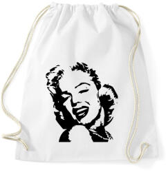 printfashion M. Monroe - Sportzsák, Tornazsák - Fehér (4585371)