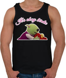 printfashion It's okay birdie - Férfi atléta - Fekete (16252813)