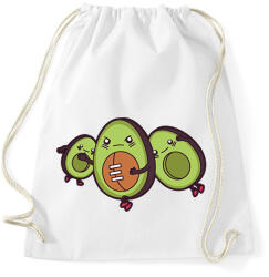 printfashion Avokádó amerikai foci - Sportzsák, Tornazsák - Fehér (6256283)