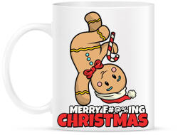 printfashion MERRY FUCKING CHRISTMAS 2 - Bögre - Fehér (10824524)