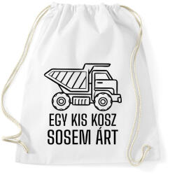 printfashion Egy kis kosz - Sportzsák, Tornazsák - Fehér (16169715)