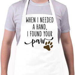 printfashion When I needed a hand. . . - Kötény - Fehér (4901033)
