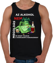 printfashion Rokonjárás - Férfi atléta - Fekete (14977677)