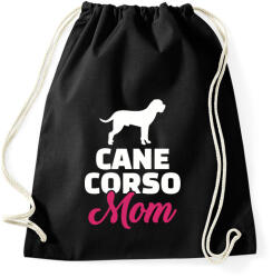 printfashion Cane Corso Mom - Sportzsák, Tornazsák - Fekete (2860603)