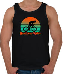 printfashion Hardcore Rider - Férfi atléta - Fekete (10459966)