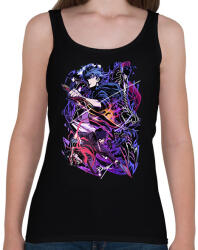 printfashion Solo Leveling Anime - Női atléta - Fekete (16443951)