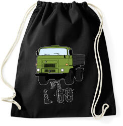 printfashion IFA L60 - Sportzsák, Tornazsák - Fekete (5016204)