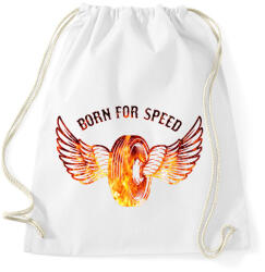printfashion born for speed - Sportzsák, Tornazsák - Fehér (15444357)