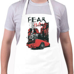 printfashion Car & City - Kötény - Fehér (4907172)