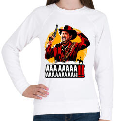 printfashion Read Dead Redemption - Női pulóver - Fehér (1738272)