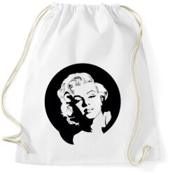 printfashion marilyn monroe - Sportzsák, Tornazsák - Fehér (4622584)