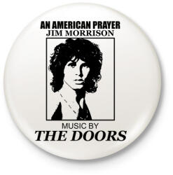 printfashion AN AMERICAN PRAYER-DRAW - Kitűző, hűtőmágnes - Fehér (3087449)