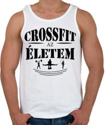printfashion Crossfit az életem - Férfi atléta - Fehér (11717615)
