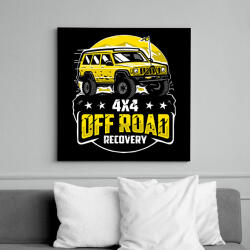 printfashion Terepjáró - Vászonkép - Fekete (15624432)