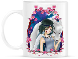 printfashion Mononoke Hime - Bögre - Fehér (790594)