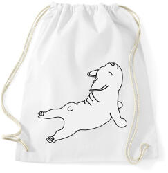 printfashion Puppy - Sportzsák, Tornazsák - Fehér (2237014)