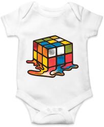 printfashion Olvadt rubik kocka - Baba Body - Fehér (11907306)