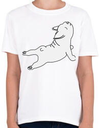 printfashion Puppy - Gyerek póló - Fehér (2236988)