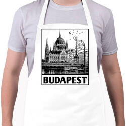 printfashion Budapest - Kötény - Fehér (4914857)