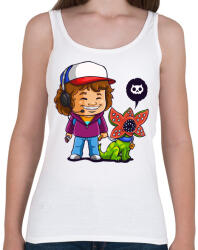 printfashion Dustin & Dart - Női atléta - Fehér (3731072)