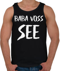printfashion BABA VOSS - Férfi atléta - Fekete (9968669)