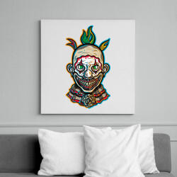 printfashion AHS - Clown - Vászonkép - Fehér (6630404)
