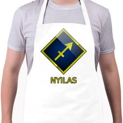printfashion Nyilas - Kötény - Fehér (5351463)