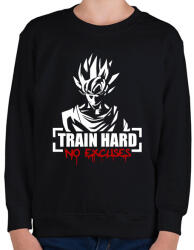 printfashion Eddz keményen! - Gyerek pulóver - Fekete (290323)