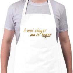 printfashion Lager (version 1) - Kötény - Fehér (13397807)