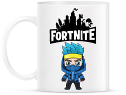 printfashion Fortnite ninjaaa - Bögre - Fehér (2176309)