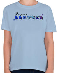 printfashion super brother - Gyerek póló - Világoskék (1680159)